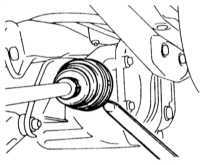 10.18 Снятие и установка задних полуосей (модели AWD Galant по 1993   г. вып.)
