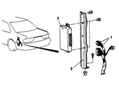  Снятие и установка блока управления ABS Mitsubishi Galant